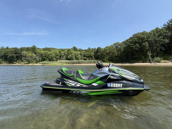 2021 Kawasaki Ultra 310LX Sound System 63hrs Trailer, Cover