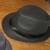 Cool Stylish Woven Black Fedora Hat with Black Band!!! 5 thumbnail