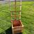 Planter  cedar or with metal 4 thumbnail