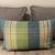 3 NEW Throw Pillows CRATE & BARREL Plaid, Custom Gray, Feather Inserts 1 thumbnail