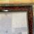 Antique Faux Tortoise Shell Frame Gold Ripple Edges 27” x 18” 3 thumbnail