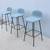 Danish Modern Iskos-Berlin for Muuto Fiber Bar Stools - Set of 3 6 thumbnail