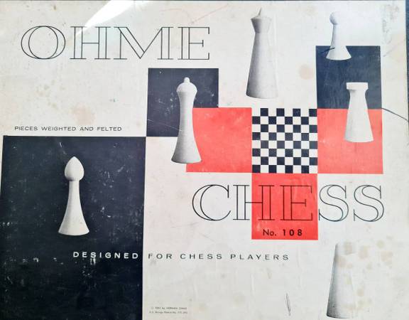 Ohme Vintage Chess Set 1