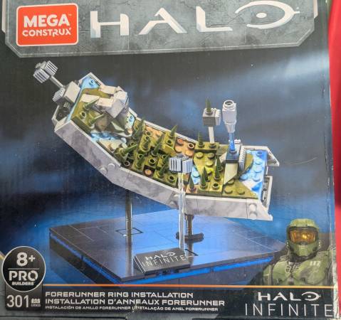MEGA Halo Infinite - Forerunner Ring Installation - NIB 1