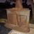 Antique (30" 3-leg) Franklin Cast Iron Wood Stove Burner urn st 7 thumbnail