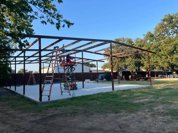 I'm a welder, I have a 60'x40' shop. Anyone need bulk fabr 1