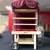 Gourmet Specialties Display Cart in Pine 1 thumbnail