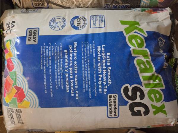 Mapei Keraflex SG Gray Mortar 1
