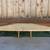 Heywood Wakefield Vintage Mid Century Half Coffee Table 5 thumbnail