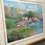 Picture Artwork Wall Art Signed Serigraph Lake Shore Framed 42"x 36.5" 4 thumbnail