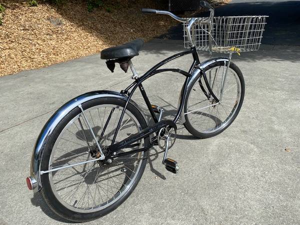 1972 19” Black Schwinn “HEAVY-Duti” Delivery Dispatch 1