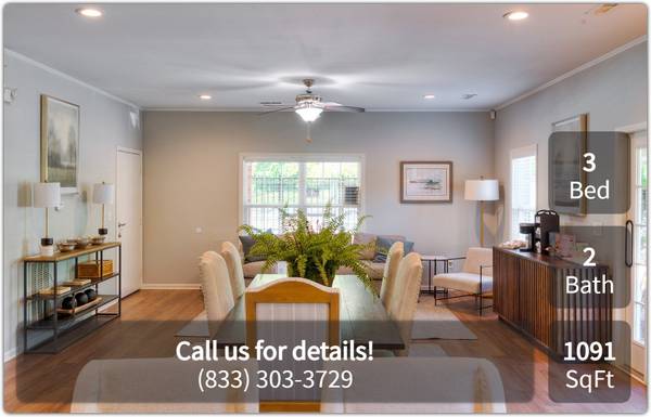 $1,587 / 3br - 1091ft2 - Welcome to Your Next Adventure: Home Sweet Home! (Nashville)63924811056258121