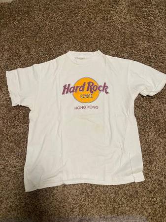 Original, Authentic Hard Rock Cafe T-shirt-Hong Kong 1