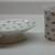 HOLIDAY CANDY CANE & HOLLY SOAP DISH AND CUP SET 2 thumbnail