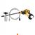 550 PSI Cold Water Cordless Battery Power Cleaner with 3 thumbnail