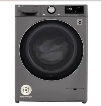 2.4 cu. ft. Smart Wi-Fi Enabled Compact Front Load All-In-One Washer/Dryer Combo 1