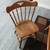 Solid Wood Dining Table + 4 Windsor Chairs – Very Sturdy, Clean 7 thumbnail