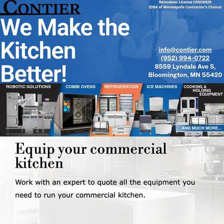 Do you need a quote on restaurant kitchen equipment? 1