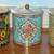 Large Group Vintage Tins Talc Display 7 thumbnail