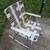 Vintage Mid Century Modern Folding Aluminum Lawn Rocking Chair Patio 3 thumbnail