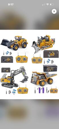 4-piece r/c tractor set 1