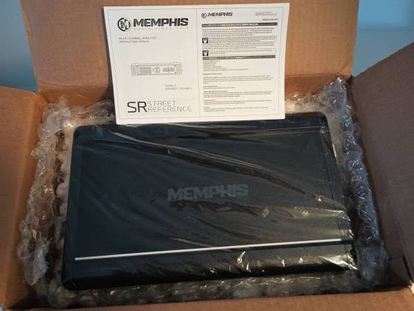 Brand New Memphis Audio Amplifier SRX300.4 (4 Channel) 4 OHM 1