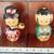 Pair of vintage Japanese Kokeshi doll wooden bookends, Hand painted 5 thumbnail