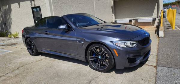 2015 BMW M4 CONVERTIBLE EXCECUTIVE,CARBON FIBER,HUD,HARMON  K.LOADED - $28,888 (425HP RECENTLY SERVICE FINANCING AVAILABLE)63478284922625124