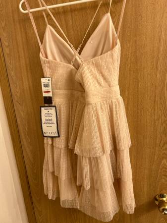 NWT Light Pink Short Formal Dress—size 7 - $25 (Mill Creek / Bothell / S. Everett)63470799808001121
