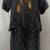 Jewel Queen Vintage Silk & Sequin Blouse and Skirt Set - 2 pc - Size L 1 thumbnail