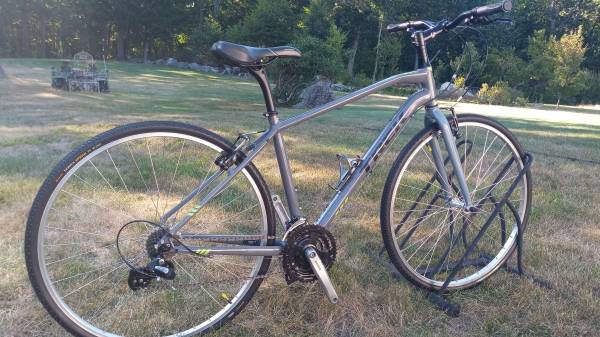 Trek DUEL SPORT Upright HYBRID Gravel SMALL comfort rail trail LOOK!!! 1