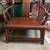 Chinese Hardwood ARMCHAIR Ming Dynasty Design low wide for Meditation 2 thumbnail