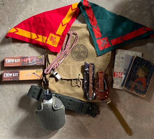 Vintage Boy Scouts Gear and Memorabilia 1