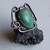 Silver turquoise rings 9 thumbnail