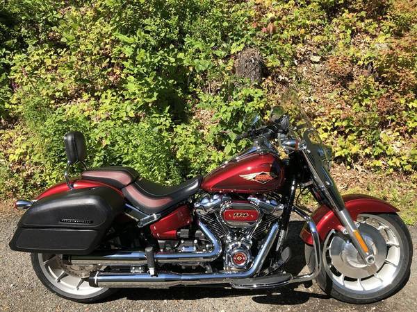 2023 Harley-Davidson Fat Boy 114 Heirloom Red Fade 1