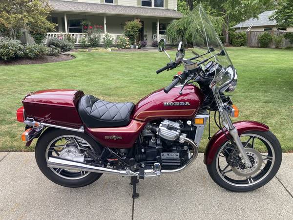 1983 Honda GL-650 Silver Wing Pristine Vintage Motorcycle