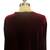 Women’s burgundy Velvet Top.wt0025 6 thumbnail