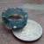 108128 VS Certified Jadeite Jade Green Ring Old Money Circle Coin No 6 8 thumbnail
