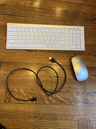Wireless Keyboard + Mouse Combo for Mac/PC – Rechargeable 1