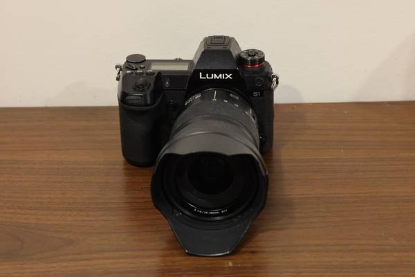 Lumix S1 with 24-105 lens 1