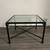 Glass Coffee Table – Black Metal Frame – Great Condition 6 thumbnail
