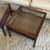 Founders Style Mid Century Oak, Cane and Glass End Tables - Pair - MCM 5 thumbnail