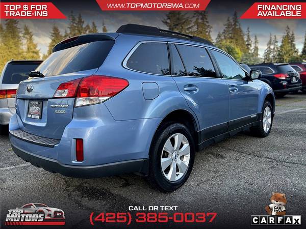 $127/mes - 2012 Subaru Outback 25i Limited AWD Wagon CVT - $9,199 (23410 Highway 99, WA 98026)63623227070339124