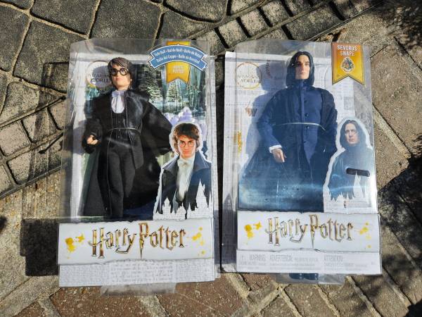 Wizarding World Severus Snape and Harry potter dolls 1