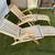 Teak wood outdoor / patio recliner lounge steamer chair 2 thumbnail