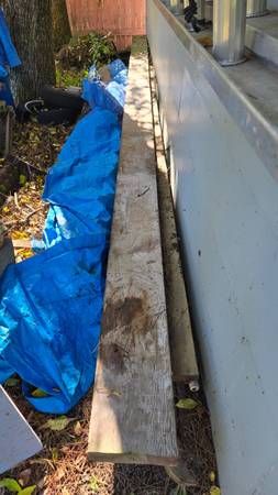 Solid Fir Wood Beam 1