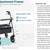 Elenker 4 Wheel Rollator Walker - NIB 4 thumbnail