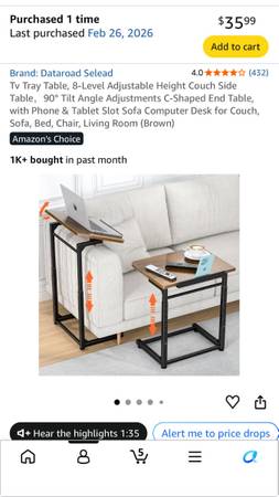 Tv dinner table 1