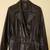 G III Black Leather Women's Hip Length Jacket 1 thumbnail