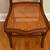 Vintage Early American Solid Wood Mesh Seat Kitchen Chair 3 thumbnail